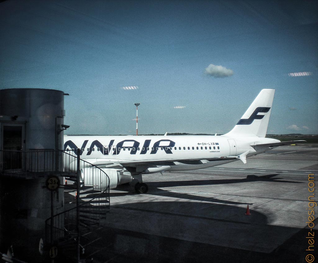 Finnair in Parkposition