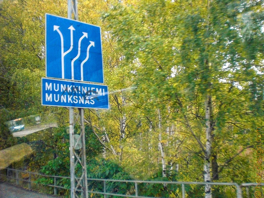Richtung Munkkiniemi