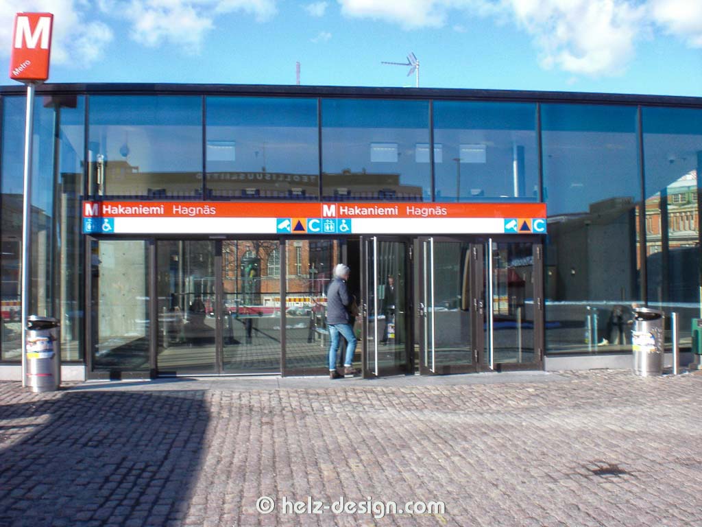 Hakaniemimetroasema – Metrostation Hakaniemi