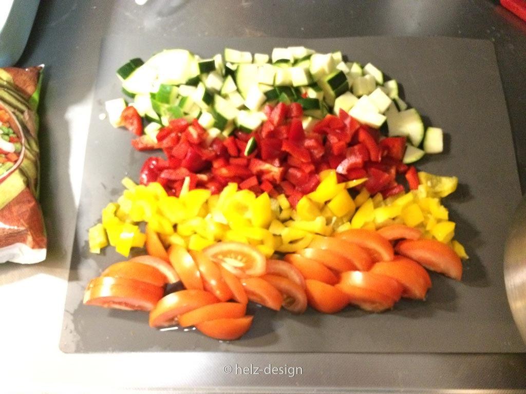 Gemüse fürs Abendessen