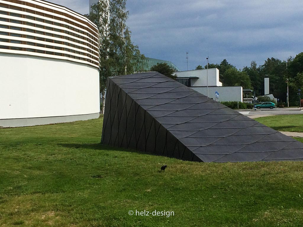 Geheimisvolle Bauten im Aalto Center