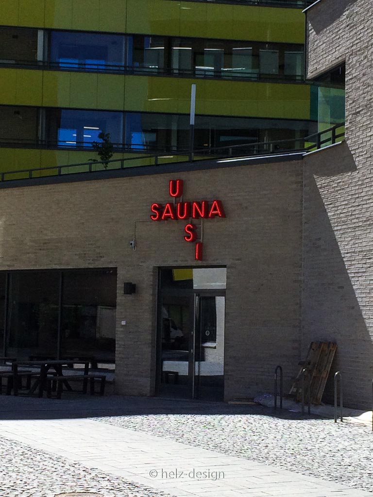 Uusi Sauna – die neue Sauna