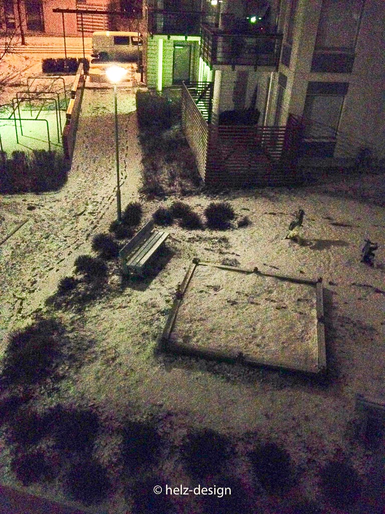 Schnee in Kivikko