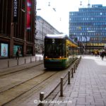 Tram in der Aleksanterinkatu