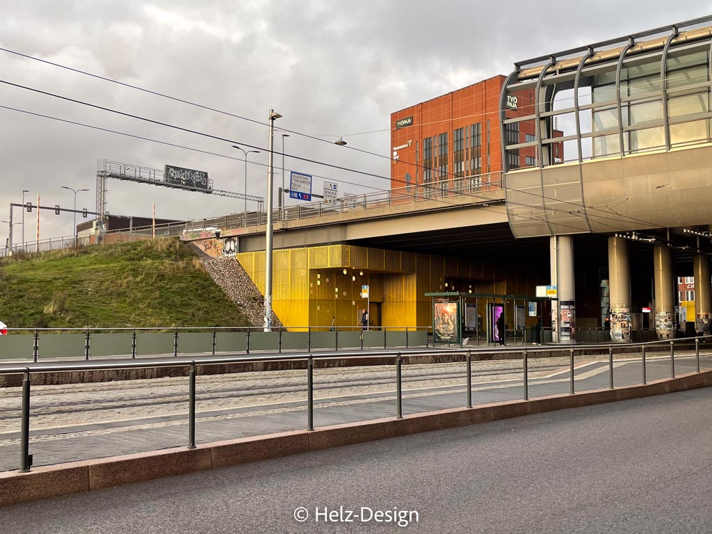 Hermanninrantatie und Metrostration