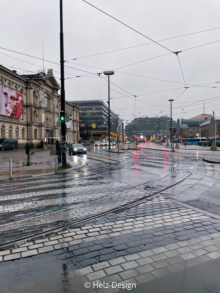 Mikkonkatu / Kaivokatu und Ateneum
