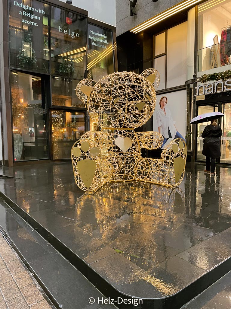 Lichterbär vorm Kluuvicenter