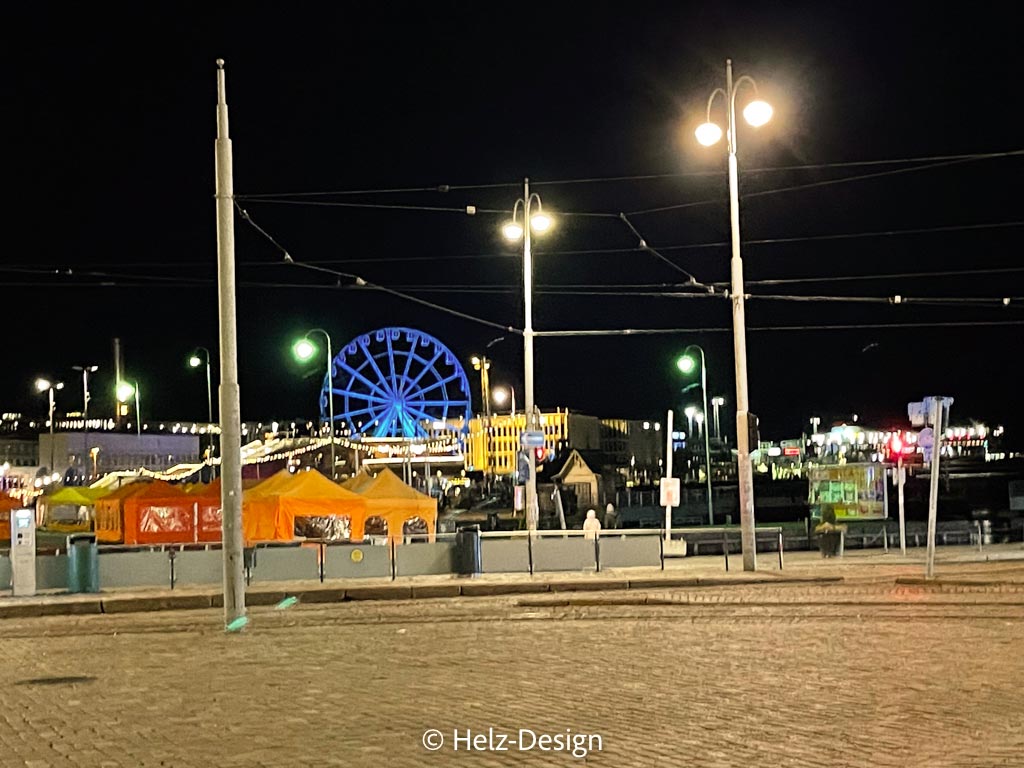 Kauppatori und Skywheel