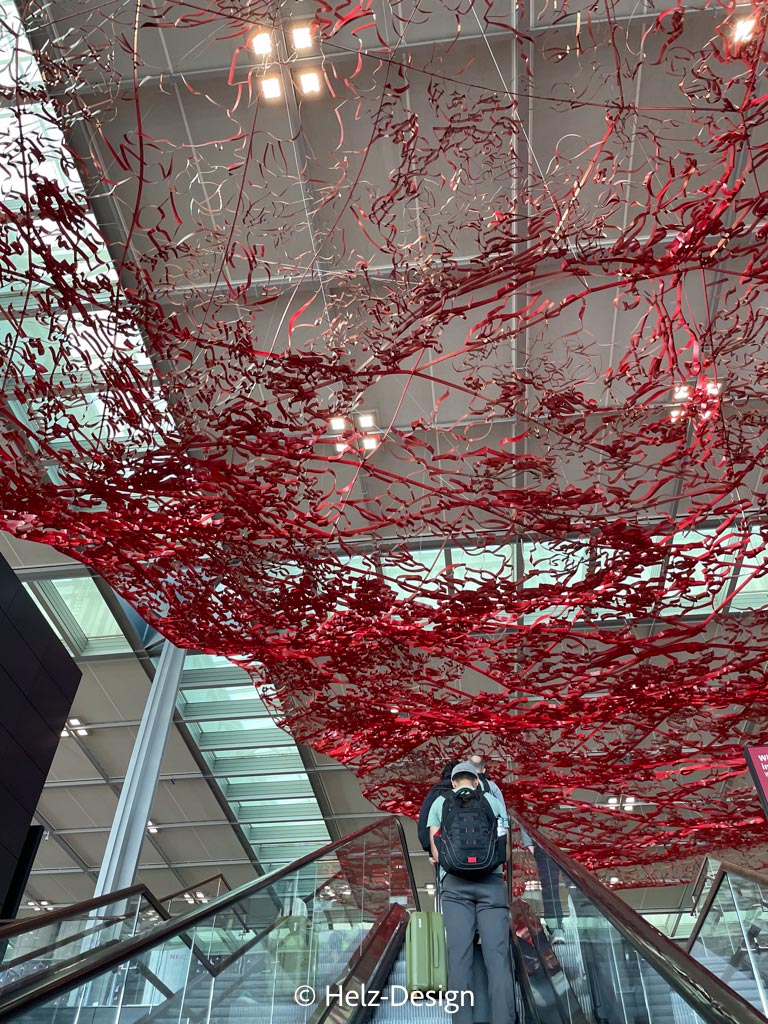 Rolltreppe zum BER